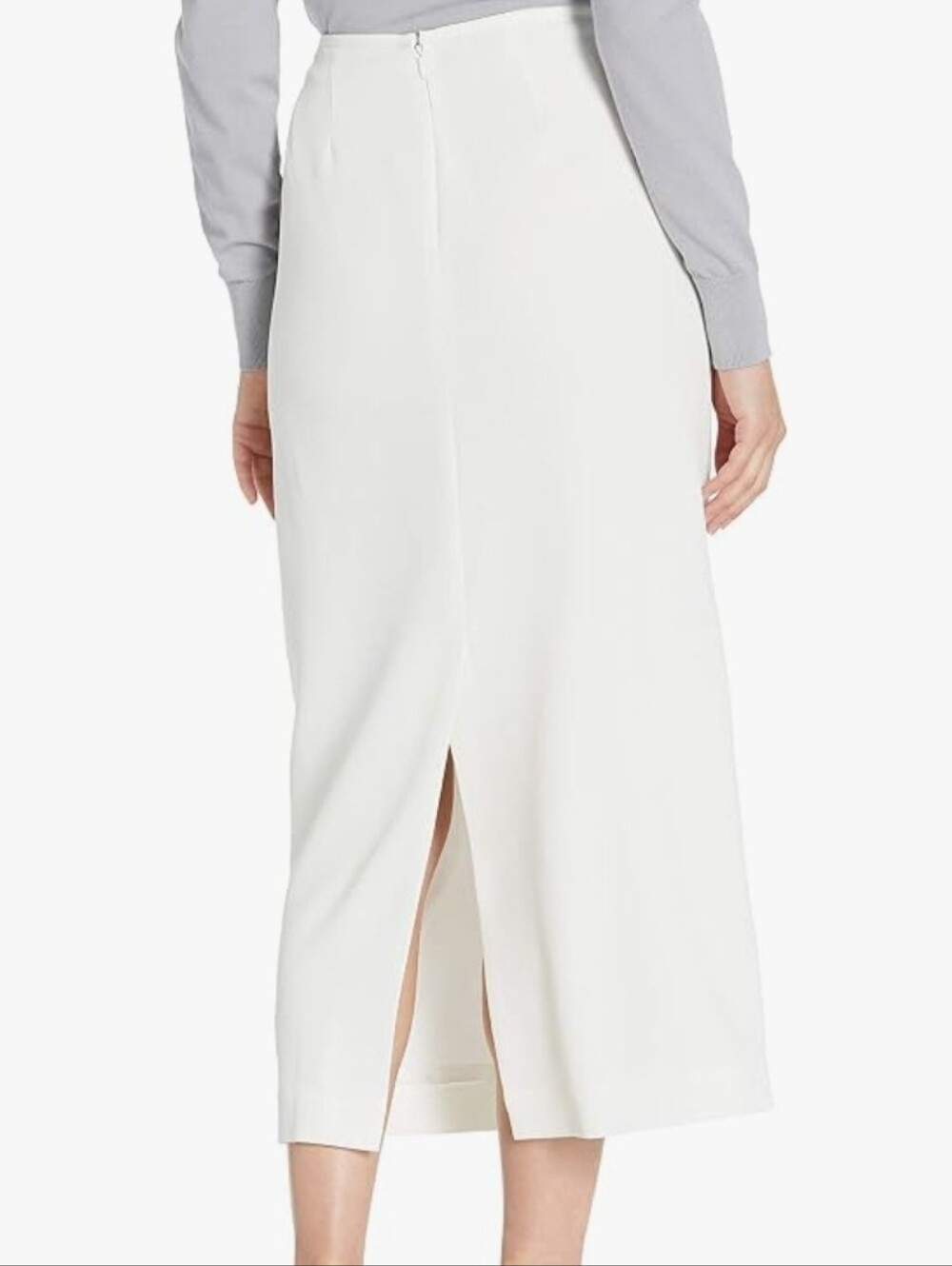 Jones New York White Maxi Collection Long Skirt
